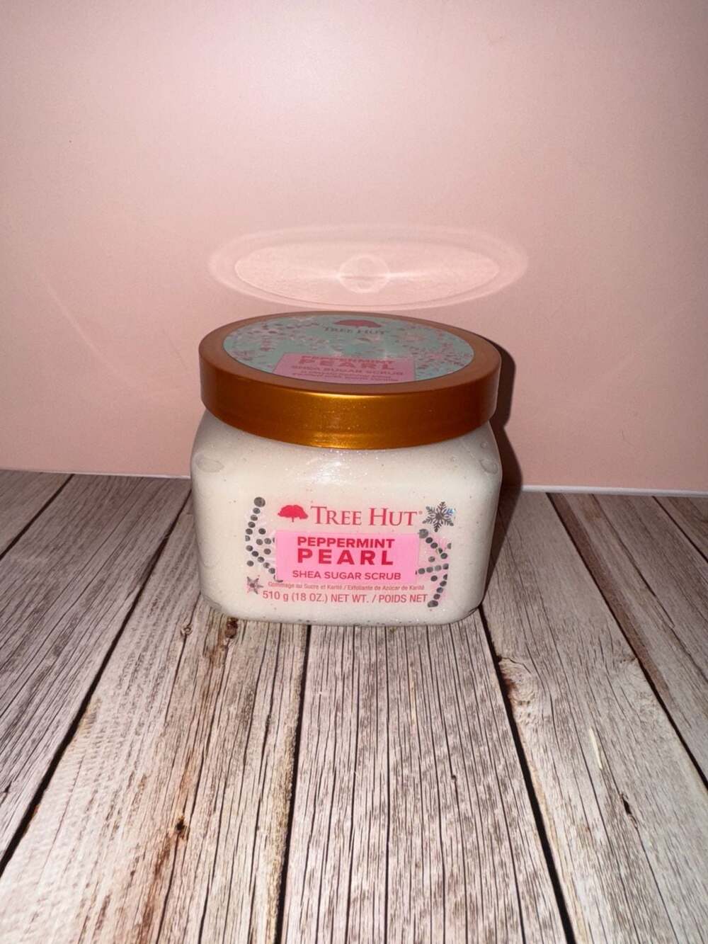 Tree Hut Peppermint Pearl Shea Sugar Scrub 18 oz
